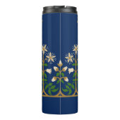 ビューティフルフラワーオーナメントCC0133オーガスタスプギン タンブラー (裏面)