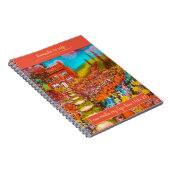 ビューティフルフラワーガーデンコテージw/誕生日ウィッシュ ノートブック (右側)