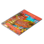 ビューティフルフラワーガーデンコテージw/誕生日ウィッシュ ノートブック (左側)