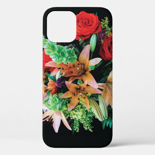 ビューティフルフラワーズ装飾用クッション Case-Mate iPhoneケース (裏面)
