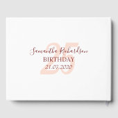 ビューティフルフラワーズ詩篇91誕生日ゲストブック ゲストブック (裏面)