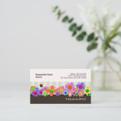 ビューティフルフラワーボックスガーデンベビーシッター 名刺 (スタンド正面)