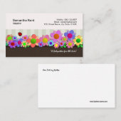 ビューティフルフラワーボックスガーデンベビーシッター 名刺 (正面/裏面)