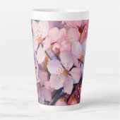 ビューティフルフラワーラテマグ カフェラテマグ (正面)