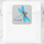 ビューティフルブライトブルーターコイズトンフライ スクエアシール (バッグ)