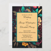 ビューティフルブライト結婚フローラ 招待状 (正面)