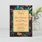 ビューティフルブライト結婚フローラ 招待状 (スタンド正面)