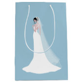 ビューティフルブライドインブライダルガウン ミディアムペーパーバッグ (正面)