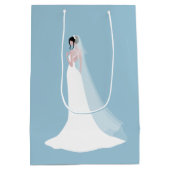 ビューティフルブライドインブライダルガウン ミディアムペーパーバッグ (裏面)