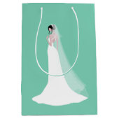 ビューティフルブライドインブライダルガウン ミディアムペーパーバッグ (正面)