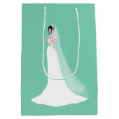 ビューティフルブライドインブライダルガウン ミディアムペーパーバッグ (裏面)