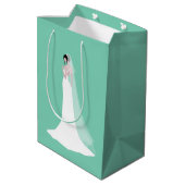 ビューティフルブライドインブライダルガウン ミディアムペーパーバッグ (裏面アングル)