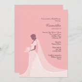 ビューティフルブライドシャワー招待状 招待状 (正面/裏面)