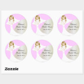 ビューティフルブライドブライダルシャワー ラウンドシール (シート)