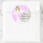 ビューティフルブライドブライダルシャワー ラウンドシール (バッグ)