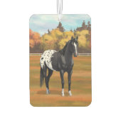 ビューティフルブラックアパロオサクオーターホーススタリオン カーエアーフレッシュナー (裏面)