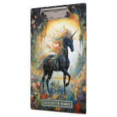 ビューティフルブラックユニコーン名前をカスタムする クリップボード (左)