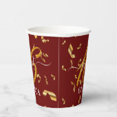 ビューティフルブルゴーニュ紙吹雪スウィート16 16 紙コップ (右)