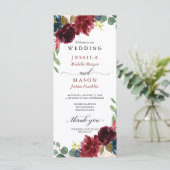 ビューティフルブルゴーニュ結婚式 プログラム (スタンド正面)