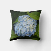 ビューティフルブルーアジャサフローラ写真 クッション (裏面)