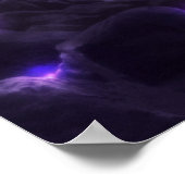 ビューティフルブルーエンジェルプリント ポスター (角)