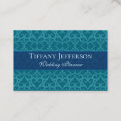 ビューティフルブルーダマスクウェディングプランナー 名刺 (正面)