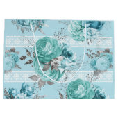 ビューティフルブルーバラレース詳細 ラージペーパーバッグ (裏面)