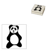 ビューティフルブルーパンダベア ラバースタンプ (押印)