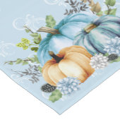 ビューティフルブルーパンプキンオータムウォーター秋 ショートテーブルランナー (コーナー)