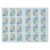 ビューティフルブルーパンプキンオータムウォーター秋 テーブルクロス (正面(横))