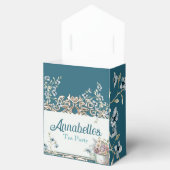 ビューティフルブルーフローラティーパーティー フェイバーボックス (オープン)