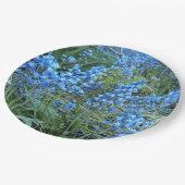 ビューティフルブルーベルガーデンフローラ ペーパープレート (アングル)