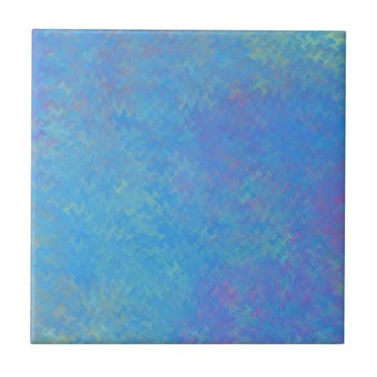 ビューティフルブルーマーリング紙ルック タイル (正面)