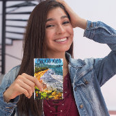 ビューティフルプエルトリコウォーターカラービーチ ポストカード