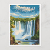 ビューティフルプレイスイグアス秋アルゼンチントラベル ポストカード (正面)