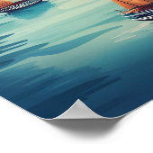 ビューティフルプレイスハロングベイベトナムトラベル ポスター (角)