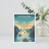 ビューティフルプレイスハロングベイベトナムトラベル ポストカード (スタンド正面)