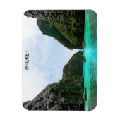 ビューティフルプーケットタイランドエアリアルビュー マグネット (縦)