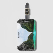 ビューティフルプーケットタイランドエアリアルビュー ラゲッジタグ (正面縦)