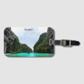 ビューティフルプーケットタイランドエアリアルビュー ラゲッジタグ (正面横)