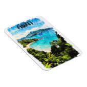 ビューティフルプーケットタイランドビーチパラダイス マグネット (右側)