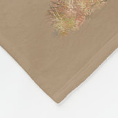 ビューティフルベイアパロオサホース フリースブランケット (角)