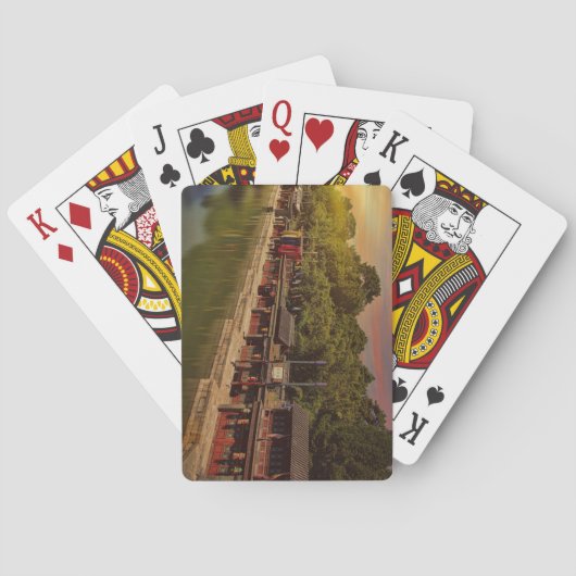 ビューティフルベイジンサマーパレスアットサンセット トランプ (裏面)