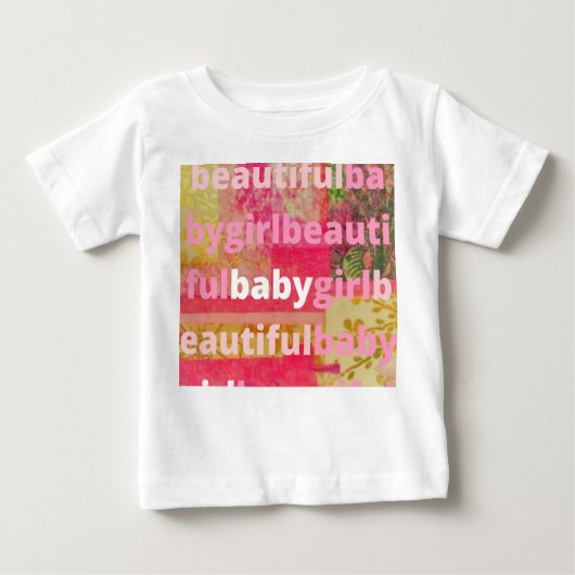 ビューティフルベビーガールコレクション ベビーTシャツ (正面)