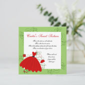ビューティフルホリデードレス 招待状 (スタンド正面)