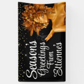 ビューティフルホリデーバナー 横断幕 (縦)