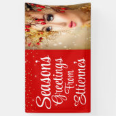 ビューティフルホリデーバナー 横断幕 (縦)