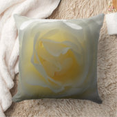 ビューティフルホワイトローズクローズアップ装飾用クッション クッション (ブランケット)