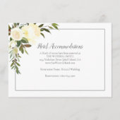 ビューティフルホワイトローズフローラホテル宿泊施設 エンクロージャーカード (正面)