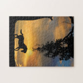 ビューティフルホースアンドサンジグソーパズル ジグソーパズル (横)